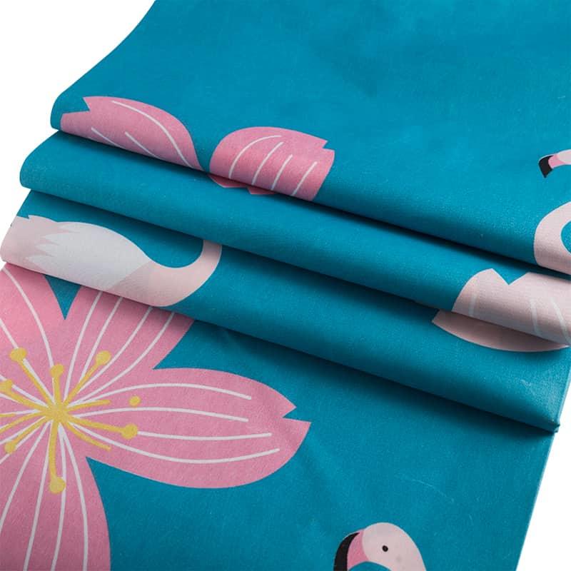 100% polyester chemical fiber paint printing brushed fabric home textile fabric soft skin-friendly strong and durable thousands of designs microfiber